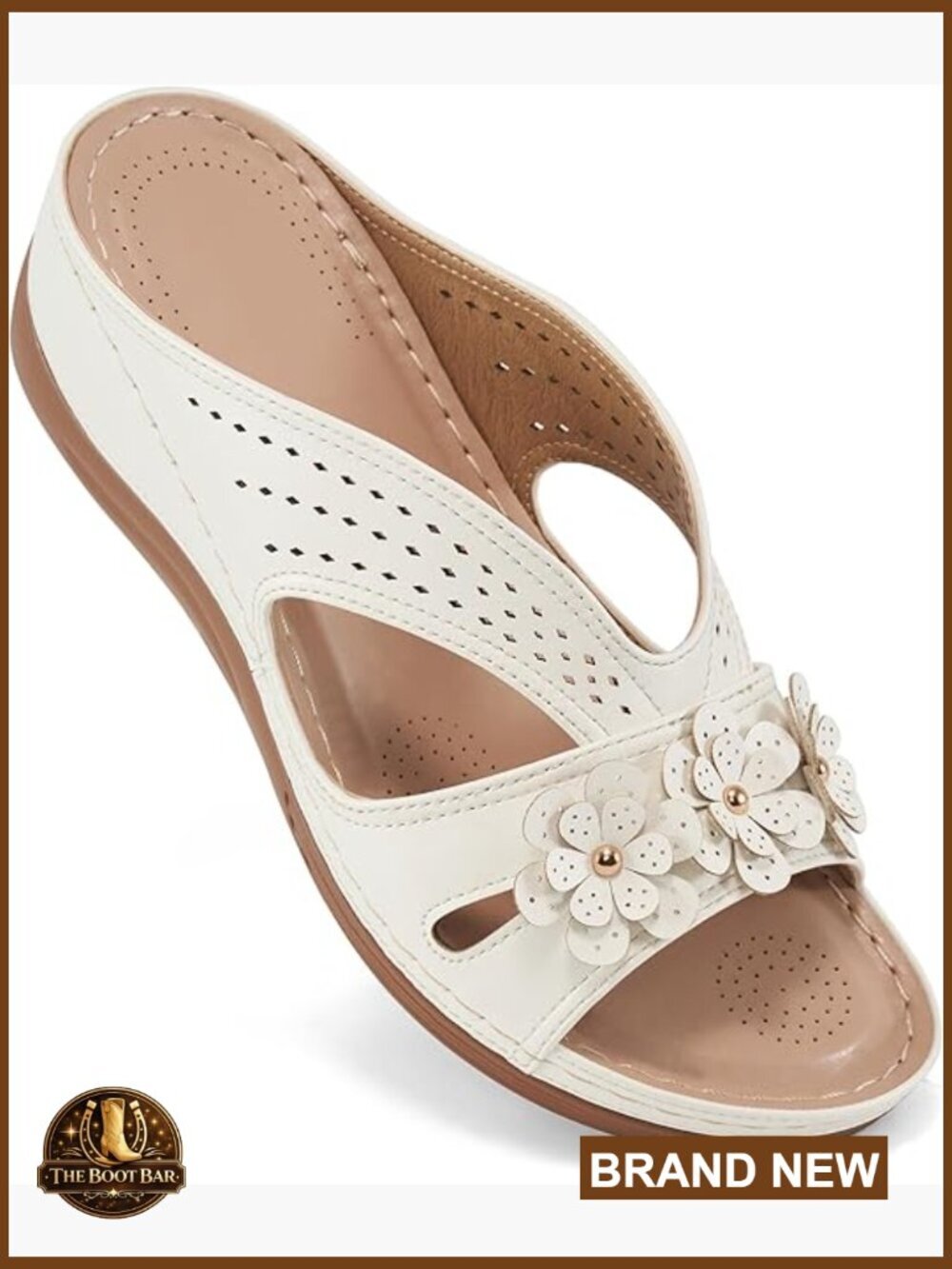 Wedge Slides Sandals for Women Dressy Summer Comfortable Platform Shoes Casual
